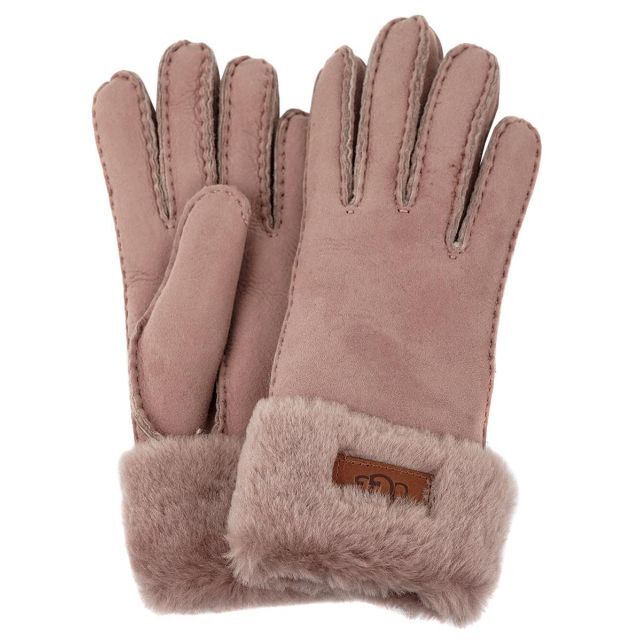 手袋 UGG 17369 W TURN CUFF GLOVE ライトピンク M-