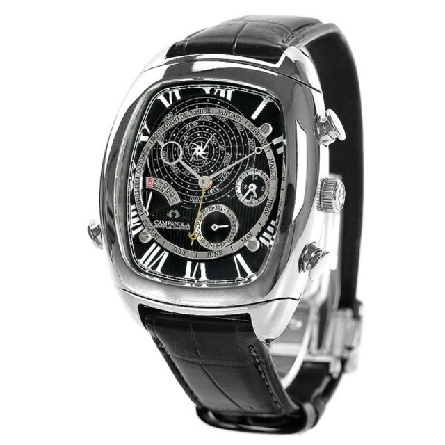 100％本物保証！ 腕時計 シチズン - CITIZEN メンズ アナログ表示 ブラックxブラック クオーツ（CAL.6704） CITIZEN AG6250-09E 腕時計(アナログ)