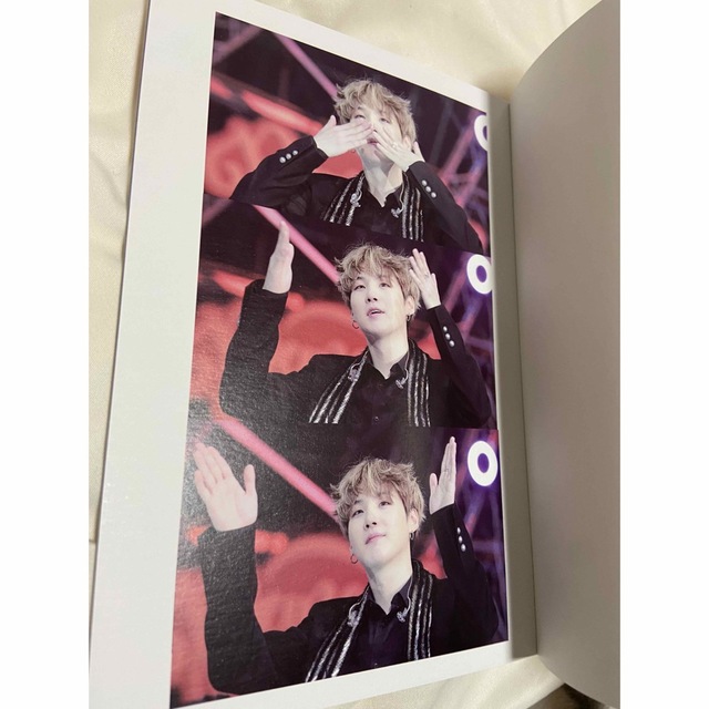 防弾少年団 BTS SUGA ユンギ マスター 写真集 フォトブック 透明うちわ