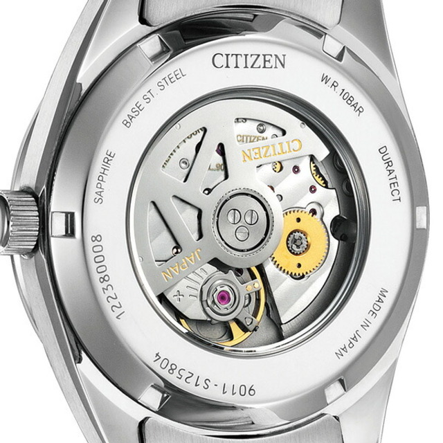 シチズン CITIZEN 腕時計 メンズ NB1050-59E シチズン コレクション メカニカル クラシカルライン CITIZEN COLLECTION 自動巻き（9011/手巻き付） ブラックxシルバー アナログ表示