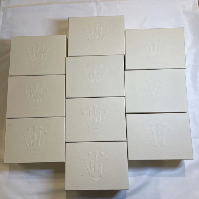 ROLEX ロレックス 現行クリーム箱 Mサイズ 10箱まとめ売り 豪華