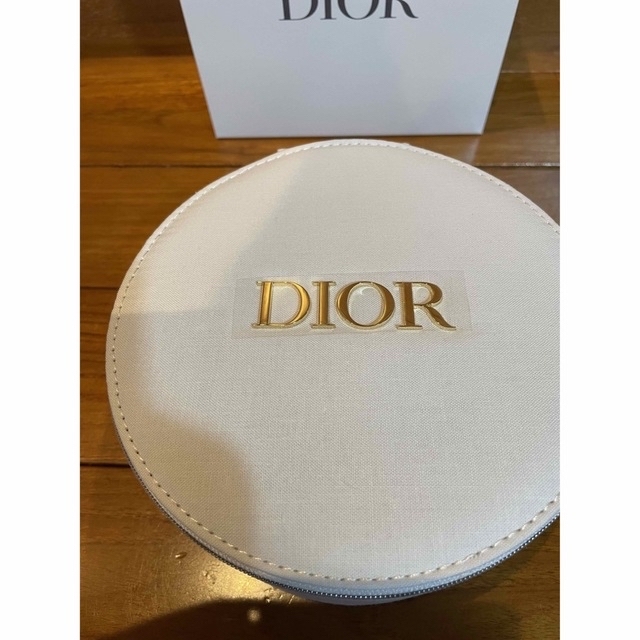 Christian Dior(クリスチャンディオール)のDior / ディオール ノベルティ 新品 鏡付バニティケース  ミラーポーチ  コスメ/美容のメイク道具/ケアグッズ(メイクボックス)の商品写真