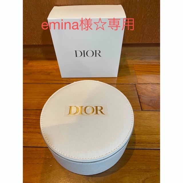 Christian Dior(クリスチャンディオール)のDior / ディオール ノベルティ 新品 鏡付バニティケース  ミラーポーチ  コスメ/美容のメイク道具/ケアグッズ(メイクボックス)の商品写真