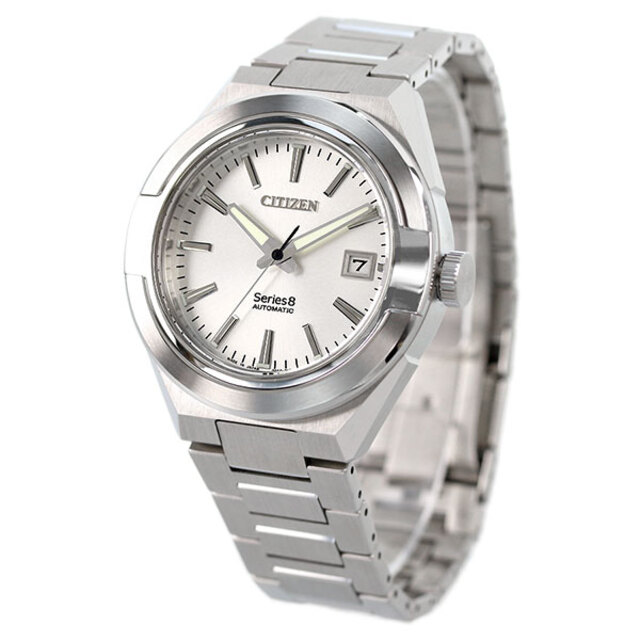 ビッグ割引 CITIZEN アナログ表示 シルバーxシルバー 自動巻き（0950/手巻き付） CITIZEN NA1000-88A メンズ 腕時計 シチズン - 腕時計(アナログ)