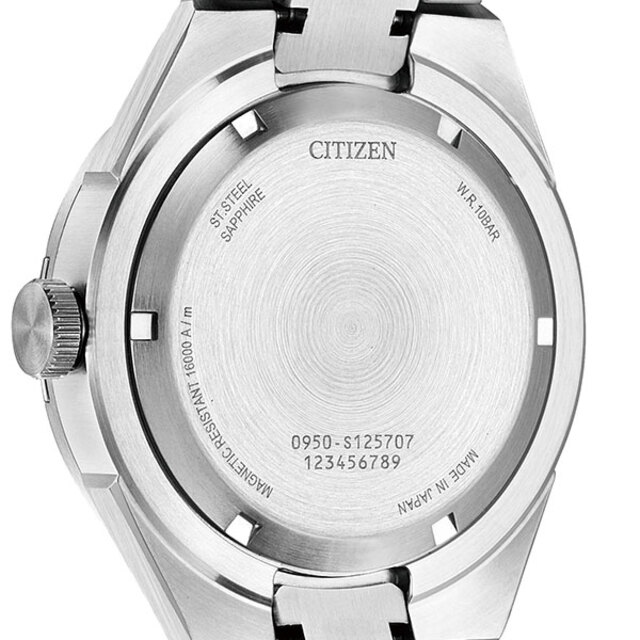 シチズン CITIZEN 腕時計 メンズ NA1000-88A シリーズエイト 870 メカニカル Series 8 870 Mechanical 自動巻き（0950/手巻き付） シルバーxシルバー アナログ表示