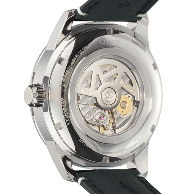 シチズン CITIZEN 腕時計 メンズ NB3020-16W コレクション メカニカル 銀箔漆文字板 CITIZEN COLLECTION 自動巻き（9184/手巻き付） グリーングラデーションxブラック アナログ表示