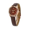 【新品】シチズン CITIZEN 腕時計 レディース EE1002-01W クロスシー エコ・ドライブ電波時計 xC daichi Eco-Drive Titania Happy Flight エコ・ドライブ電波(H296) テラコッタブラウンxダークブラウン アナログ表示