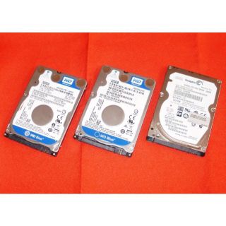 ★内蔵 HDD320G 2.5インチ SATA ３個セット正常判定★(PCパーツ)