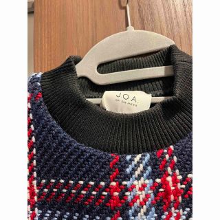 ザラ(ZARA)のZARA シェリエ　セレクト　ツイードワンピース(ミニワンピース)