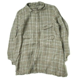 ANATOMICA アナトミカ フランス製 ARTHUR - LINEN アルチュール リネンダスターコート 2 BLACK ステンカラー アウター【ANATOMICA】