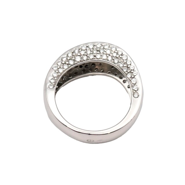 CHAUMET(ショーメ)の美品 ショーメ ヴァルス リング ダイヤモンド 11.5号 750 K18WG ホワイトゴールド レディース 指輪 ジュエリー Chaumet レディースのアクセサリー(リング(指輪))の商品写真