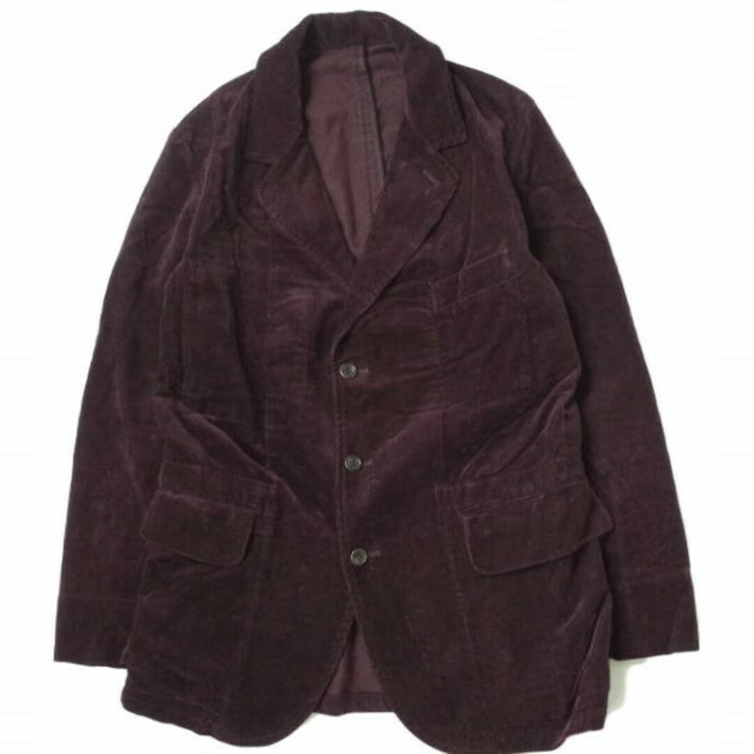 ANATOMICA アナトミカ フランス製 CAVALIER - LIGHT ENGLISH CORDUROY キャバリエ コーデュロイ3Bジャケット 48 WINE テーラード アウター【ANATOMICA】