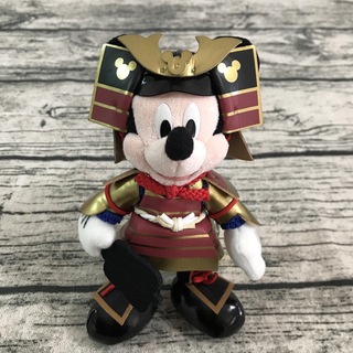 ミッキーマウス - ディズニー　ミッキーマウス　五月人形　鎧武者　ぬいぐるみ　ヌイバ　鎧兜