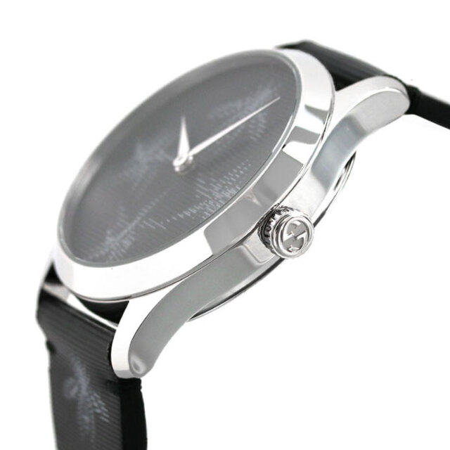 Gucci(グッチ)の【新品】グッチ GUCCI 腕時計 メンズ YA1264105 Gタイムレス 38mm G-TIMELESS 38mm クオーツ ブラックxブラック アナログ表示 メンズの時計(腕時計(アナログ))の商品写真