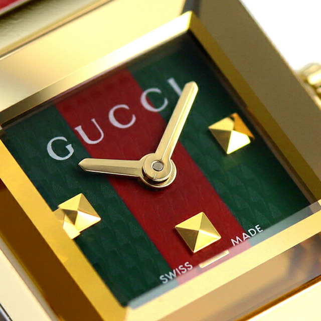 Gucci - グッチ 腕時計 レディース YA128527 GUCCI クオーツ レッド