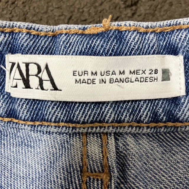 ZARA(ザラ)のZARA キュロットスカート　デニム レディースのスカート(ミニスカート)の商品写真