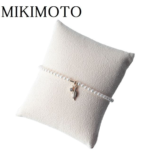 MIKIMOTO - ミキモト ベビーパール ダイヤ ブレスレット アコヤパール【10682】