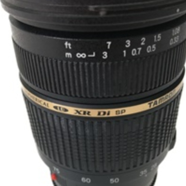 ▼▼TAMRON タムロン 一眼レンズ AF 28-75mm F2.8 未チェック品 ニコンFマウント  A09  ブラック