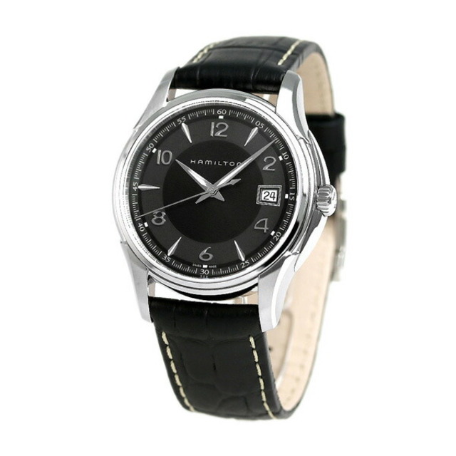 ハミルトン HAMILTON 腕時計 メンズ H32411735 ジャズマスター ジェント Jazzmaster Gent クオーツ グレーxブラック アナログ表示