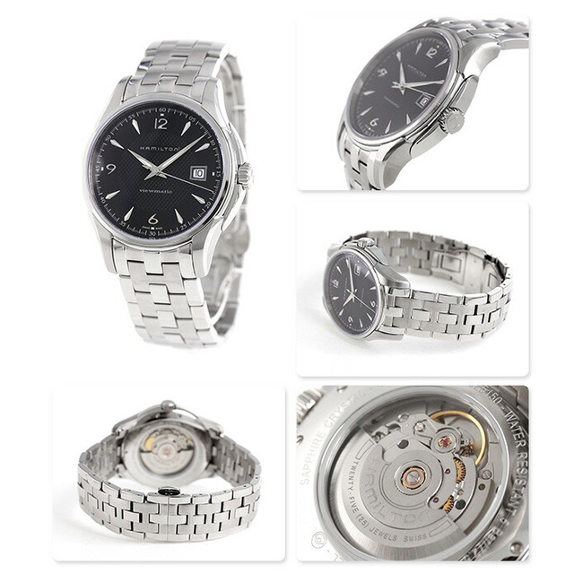 Hamilton - ハミルトン 腕時計 メンズ H32515135 HAMILTON 自動巻き ブラックxシルバー