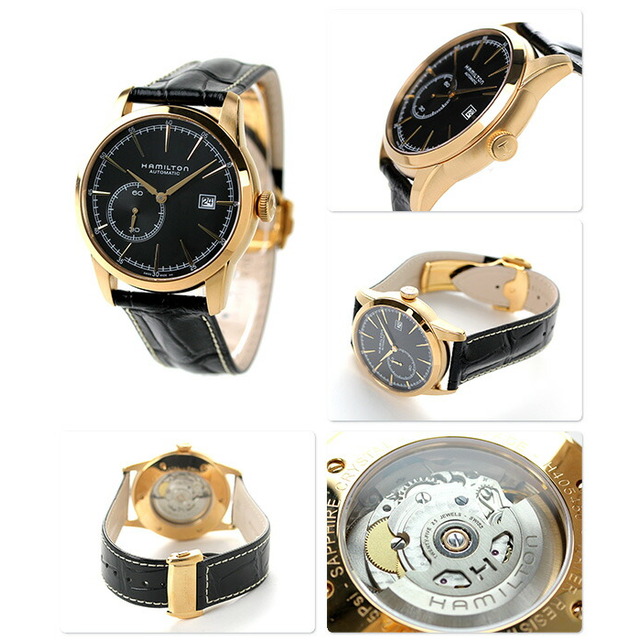 Hamilton - ハミルトン HAMILTON 腕時計 メンズ H40545731 自動巻き ブラックxブラック アナログ表示