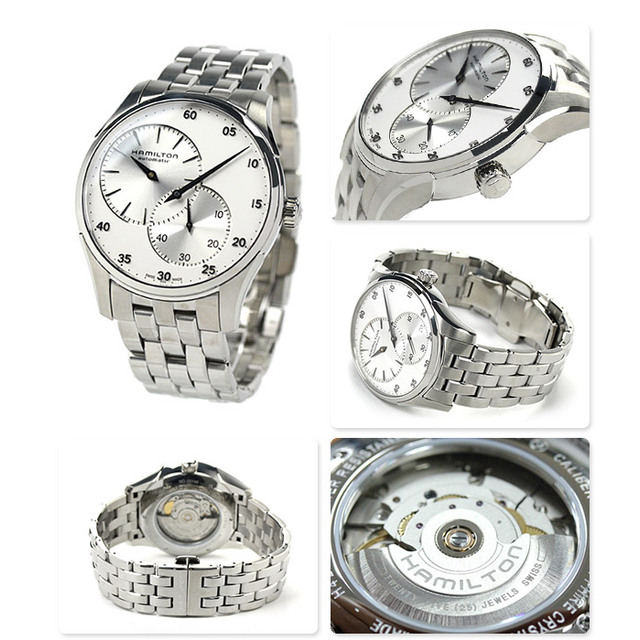 Hamilton - ハミルトン HAMILTON 腕時計 メンズ H42615153 自動巻き ホワイトxシルバー アナログ表示