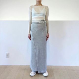 プラージュ(Plage)のbaserage  Brig Skirt ベースレンジ ラップスカート(ロングスカート)