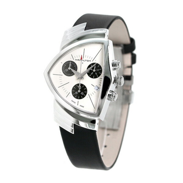 Hamilton - ハミルトン 腕時計 メンズ H24432751 HAMILTON クオーツ（251.474） ホワイトxブラック アナログ表示