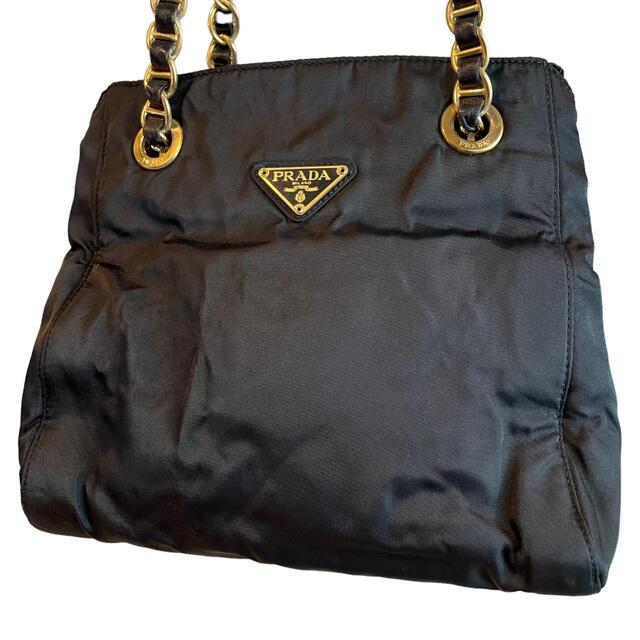 PRADA プラダ テスート ナイロン TESSUTO CATENA チェーンショルダー