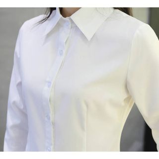 少し難  5XL リクルートブラウス 就活 制服 通勤通学 バイト 送料無料(シャツ/ブラウス(長袖/七分))