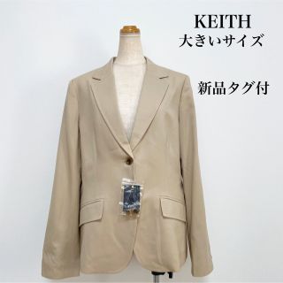 KEITH - 【新品タグ付】KEITH キース ジャケット ベージュ 大きい