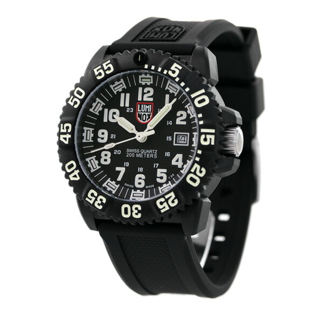 Luminox(ルミノックス)の【新品】ルミノックス LUMINOX 腕時計 メンズ l3051 クオーツ ブラックxブラック アナログ表示 メンズの時計(腕時計(アナログ))の商品写真