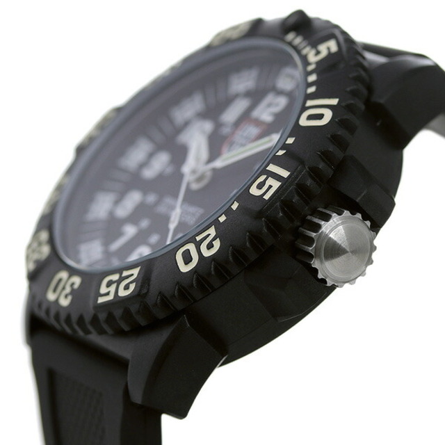 ルミノックス LUMINOX 腕時計 メンズ l3051 クオーツ ブラックxブラック アナログ表示