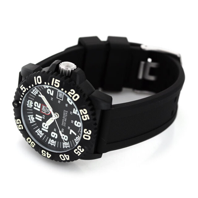 ルミノックス LUMINOX 腕時計 メンズ l3051 クオーツ ブラックxブラック アナログ表示