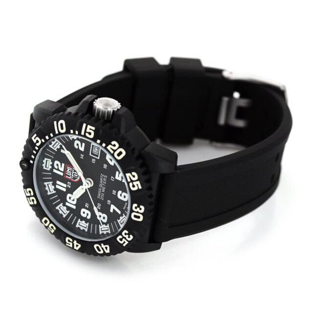 Luminox(ルミノックス)の【新品】ルミノックス LUMINOX 腕時計 メンズ l3051 クオーツ ブラックxブラック アナログ表示 メンズの時計(腕時計(アナログ))の商品写真