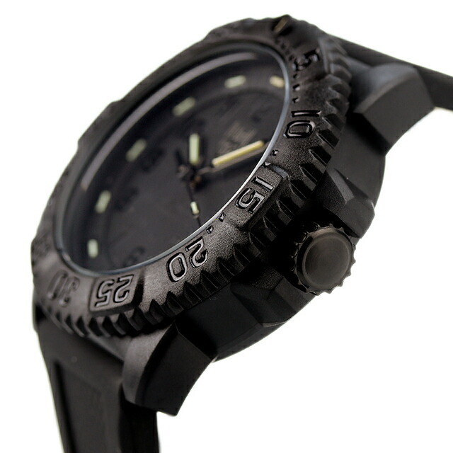 ルミノックス LUMINOX  腕時計 メンズ 3051.bo ルミノックス ネイビーシールズ ブラックアウト 3050シリーズ LUMINOX 3051 BLACK OUT 3051.BO クオーツ ブラックxブラック