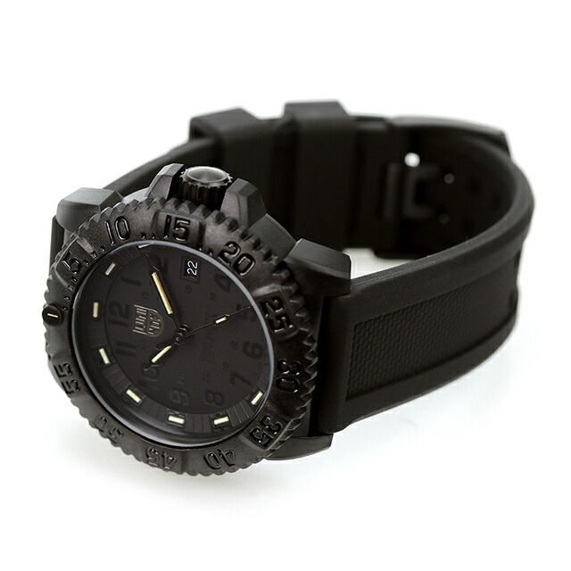 ルミノックス LUMINOX  腕時計 メンズ 3051.bo ルミノックス ネイビーシールズ ブラックアウト 3050シリーズ LUMINOX 3051 BLACK OUT 3051.BO クオーツ ブラックxブラック