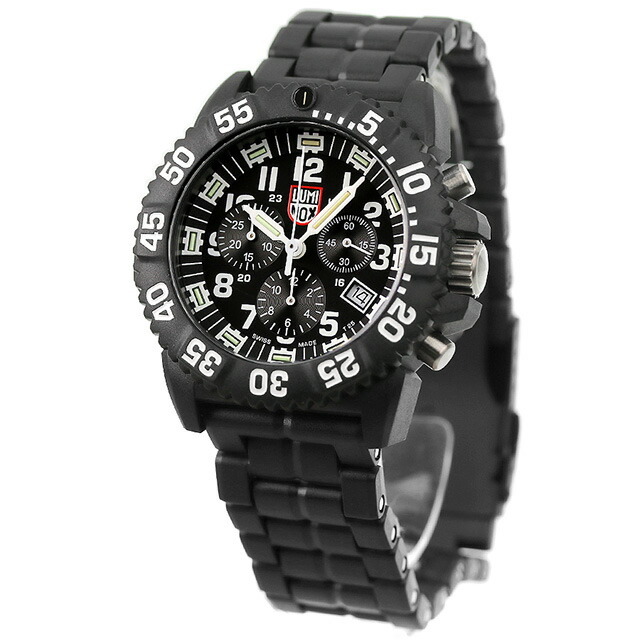 Luminox(ルミノックス)の【新品】ルミノックス LUMINOX  腕時計 メンズ 3082 クオーツ ブラックxブラック メンズの時計(腕時計(アナログ))の商品写真