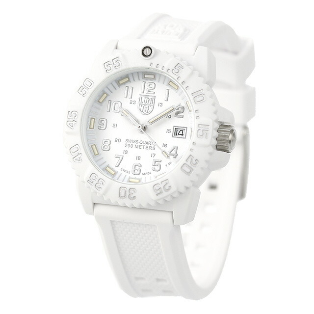 ルミノックス LUMINOX 腕時計 メンズ l7057.wo クオーツ ホワイトxホワイト アナログ表示
