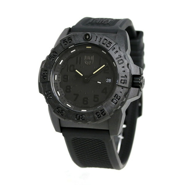 【新品】ルミノックス LUMINOX 腕時計 メンズ 3501.BO ネイビー シールズ 3500 シリーズ NAVY SEAL 3500 SERIES クオーツ（Ronda 515） ブラックxブラック アナログ表示約24mmバックル幅
