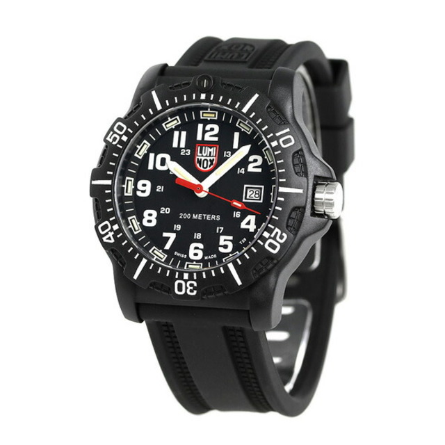 約13-21cmラグ幅【新品】ルミノックス LUMINOX 腕時計 メンズ 8881 ブラックオプス 8880 シリーズ BLACK OPS 8880 SERIES クオーツ（Ronda 515） ブラックxブラック アナログ表示