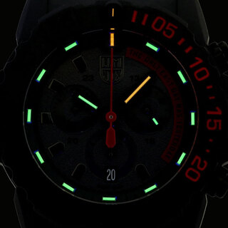 ルミノックス LUMINOX 腕時計 メンズ 3581.EY ネイビーシールズ クロノグラフ 3580 シリーズ 45mm NAVY SEAL CHRONOGRAPH 3580 SERIES 45mm クオーツ（Ronda 5030.D） ブラックxブラック アナログ表示