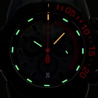 ルミノックス LUMINOX 腕時計 メンズ 3581 ネイビーシールズ クロノグラフ 3580 シリーズ 45mm NAVY SEAL CHRONOGRAPH 3580 SERIES 45mm クオーツ（Ronda 5030.D） ブラックxブラック アナログ表示