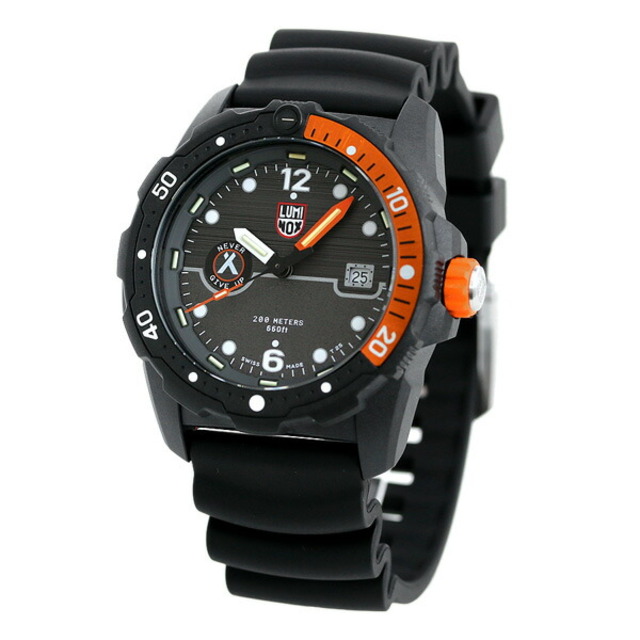 ルミノックス LUMINOX 腕時計 メンズ 3729 ベア グリルス サバイバル 3720 シー シリーズ 46mm BEAR GRYLLS SURVIVAL 3720 SEA SERIES 46mm クオーツ ブラックxブラック アナログ表示