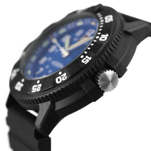 Luminox(ルミノックス)の【新品】ルミノックス LUMINOX 腕時計 メンズ 3003.EVO オリジナル ネイビー シールズ 3000 エボ シリーズ ORIGINAL NAVY SEAL 3000 EVO SERIES クオーツ（Ronda 515 HH6） ブルーxブラック アナログ表示 メンズの時計(腕時計(アナログ))の商品写真
