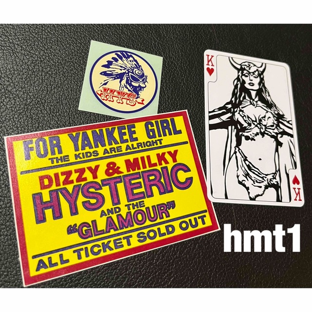 HYSTERIC GLAMOUR(ヒステリックグラマー)のHysteric Glamour Sticker & Trump ■hmt1 メンズのファッション小物(その他)の商品写真