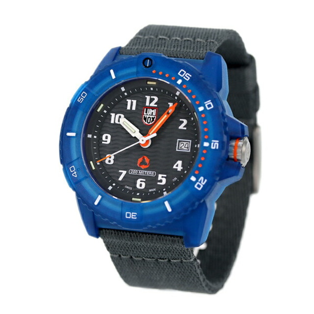 【新品】ルミノックス LUMINOX 腕時計 メンズ 8902.ECO タイド エコ シリーズ 8900 シリーズ tide ECO SERIES 8900 SERIES クオーツ（Ronda 515 HH6） グレーxグレー アナログ表示約24mmバックル幅