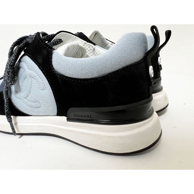 シャネル レディース スニーカー 靴 シューズ ファブリック サイズ：38 美品