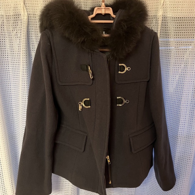 JILL by JILLSTUART - JILL BY JILLSTUART ダッフルコート ネイビーの
