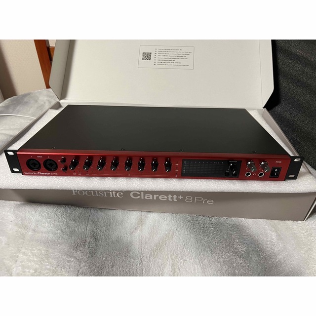 激安な Focusrite Clarett+ 8pre オーディオインターフェイス 激安な Focusrite Clarett+ 8pre オーディオインターフェイス